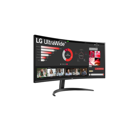 LG Curved UltraWide Monitor 34WR50QC-B.AEU 34 "