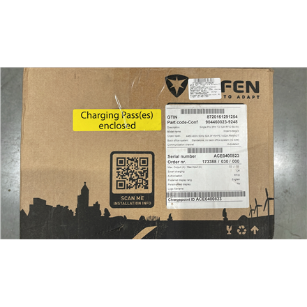 SALE OUT.  Alfen Eve Single Pro-line NG910-60023 3 phase