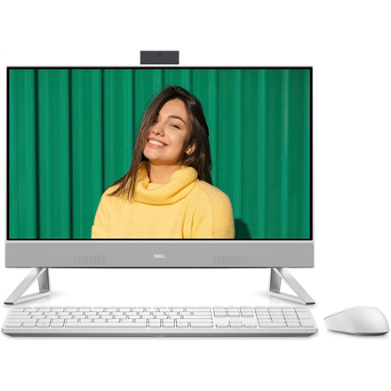 Dell Inspiron  5415 AIO White 23.8 " WVA FHD Anti-glare AMD Ryzen 7 7730U 16 GB DDR4 SSD 1000 GB AMD