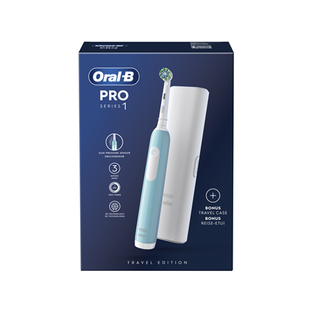 Oral-B Electric Toothbrush with Travel Case Pro Series 1 Rechargeable