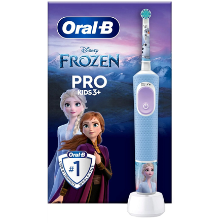 Oral-B Electric Toothbrush Vitality PRO Kids Frozen Rechargeable For children Number of brush heads 