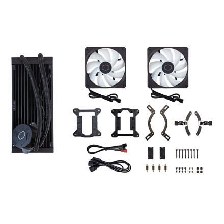 Cooler Master MasterLiquid 240L Core ARGB Cooler Black