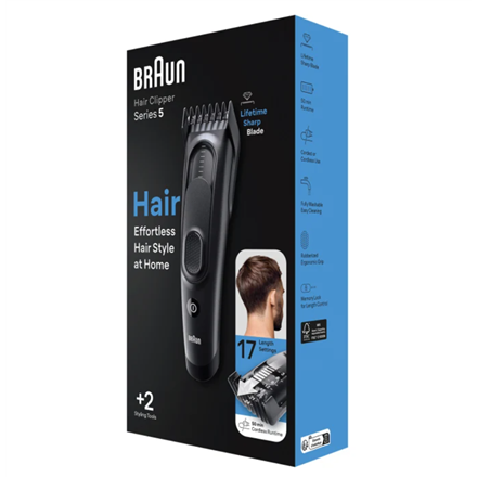 Braun Hair Clipper Series 5 HC5330 Cordless or corded