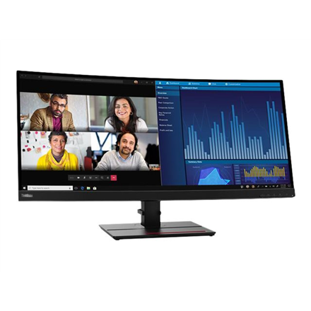 Lenovo ThinkVision P34w-20 34.14 " IPS 21:9 4 ms 300 cd/m² Black 60 Hz HDMI ports quantity 2