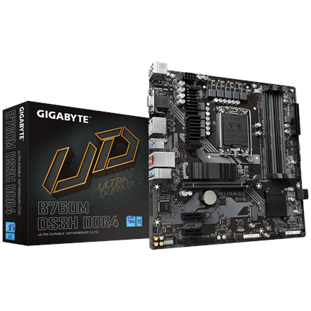 Gigabyte B760M DS3H 1.0 M/B Processor family Intel