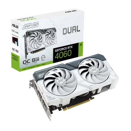 Asus DUAL-RTX4060-O8G-WHITE NVIDIA