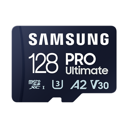 Samsung MicroSD Card with Card Reader PRO Ultimate 128 GB