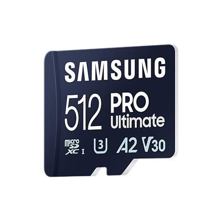 Samsung MicroSD Card with Card Reader PRO Ultimate 512 GB