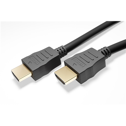 Goobay High Speed HDMI Cable with Ethernet  60613 Black