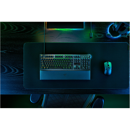 Razer Gaming Keyboard Huntsman V3 Pro Gaming Keyboard Wired Nordic Analog Optical Black