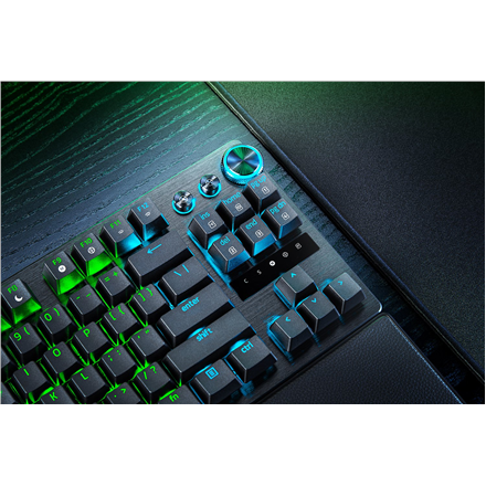 Razer | Gaming Keyboard | Huntsman V3 Pro Tenkeyless | Gaming Keyboard | Wired | Nordic | Black | An