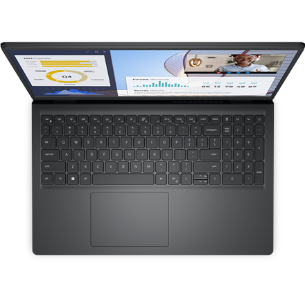 Dell Vostro 15 3535 Black 15.6 " WVA FHD Anti-glare AMD Ryzen 3 7330U 8 GB DDR4 SSD 256 GB AMD Radeo