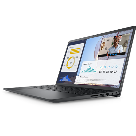 Dell Vostro 15 3535 Black 15.6 " WVA FHD Anti-glare AMD Ryzen 3 7330U 8 GB DDR4 SSD 256 GB AMD Radeo