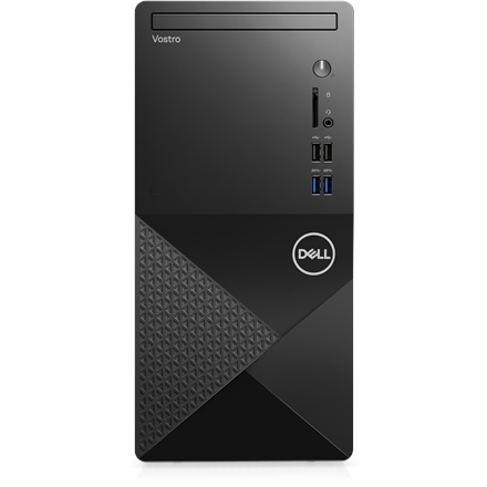 Dell Vostro MT 3910  Desktop Tower Intel Core i3 i3-12100 Internal memory 8 GB DDR4 SSD 256 GB HDD 1