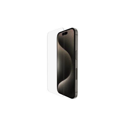 Belkin | ScreenForce Pro | UltraGlass2 Anti-Microbial Screen Protector | Apple | For iPhone 15 Pro |