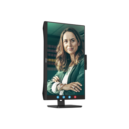 AOC Monitor Q27P3CW 27 " IPS QHD 16:9 4 ms 350 cd/m² Black HDMI ports quantity 2 75 Hz