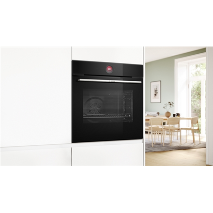 Bosch Oven HBG7721B1S 71 L Electric  Pyrolysis Touch control Height 59.5 cm Width 59.4 cm Black