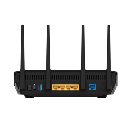 Asus Wireless WiFi 6 Dual Band Extendable Router RT-AX5400 802.11ax 5400 Mbit/s Ethernet LAN (RJ-45)