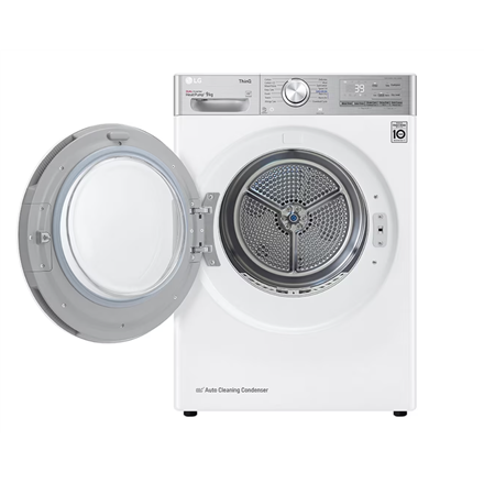LG | Dryer Machine | RH90V9AV2QR | Energy efficiency class A+++ | Front loading | 9 kg | LED | Depth