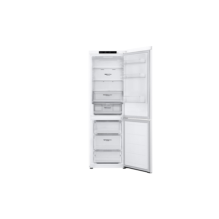 LG Refrigerator GBV3100DSW Energy efficiency class D Free standing Combi Height 186 cm Fridge net ca