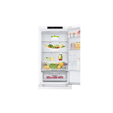 LG Refrigerator GBV3100DSW Energy efficiency class D Free standing Combi Height 186 cm Fridge net ca