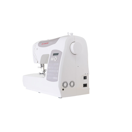 Singer Sewing Machine C5205-GY Number of stitches 80 Number of buttonholes 1 Gray