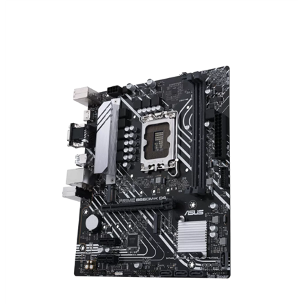 Asus | PRIME B660M-K D4 | Processor family Intel | Processor socket LGA1700 | DDR4 DIMM | Supported 