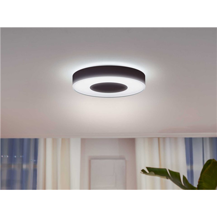 Philips Hue Infuse L ceiling lamp black Philips Hue Infuse L ceiling lamp black 52.5 W White and col