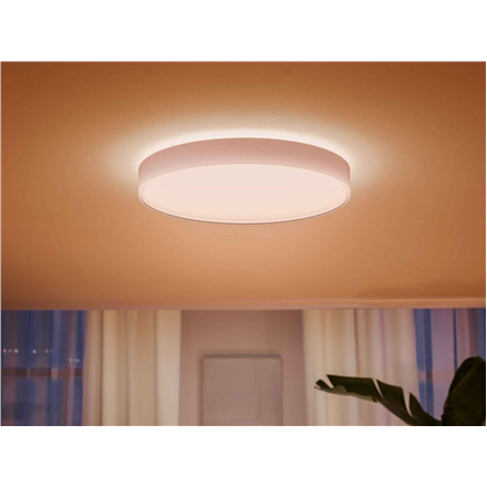 Philips Hue Enrave XL ceiling lamp white Philips Hue Enrave XL ceiling lamp white 48 W  White Ambian