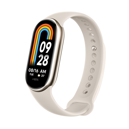 Xiaomi Smart Band 8 Fitness tracker AMOLED Touchscreen Heart rate monitor Activity monitoring Yes Wa