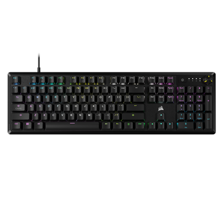 Corsair Mechanical Gaming Keyboard K70 CORE RGB Gaming keyboard Wired N/A RED USB Type-A Black