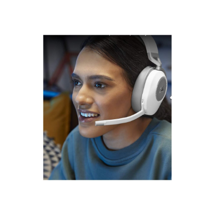 Corsair | Gaming Headset | HS65 | Wireless | Over-Ear | Microphone | Wireless | White