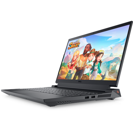 Dell G15 5535 Grey 15 " WVA FHD 120 Hz 1920 x 1080 pixels AMD Ryzen 5 7640HS 16 GB DDR5 SSD 512 GB N