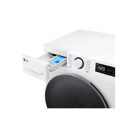 LG Washing machine with dryer F2DR509S1W Energy efficiency class A Front loading Washing capacity 9