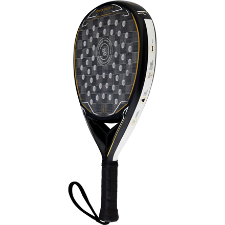 BYVP Padel Racket POWER 1800 II Black/White/Gold