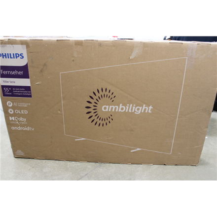 SALE OUT. Philips 55OLED707/12 55" (139cm) 4K UHD OLED Android TV Philips 4K UHD OLED Android TV 55O