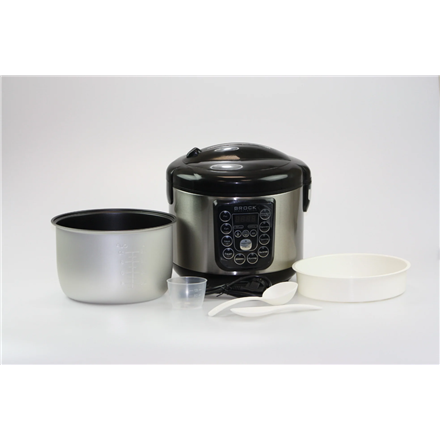 Brock MultiCooker MC 1005 700 W 5 L Number of programs 10 Stainless steel/Black
