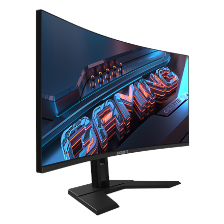 GIGABYTE MONITOR 34" GS34WQC EU1 Gigabyte Gaming Monitor GS34WQC EU1 34 " VA 1 ms Black 135 Hz HDMI 