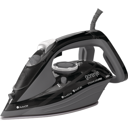 Gorenje Steam Iron SIH2600BKG Steam Iron 2600 W Water tank capacity 350 ml Continuous steam 30 g/min