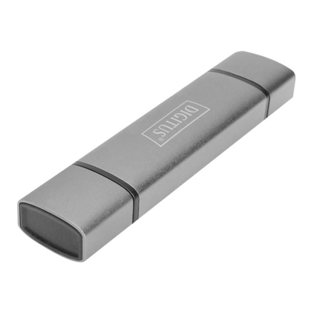 DIGITUS Dual Card Reader Hub USB-C / USB 3.0