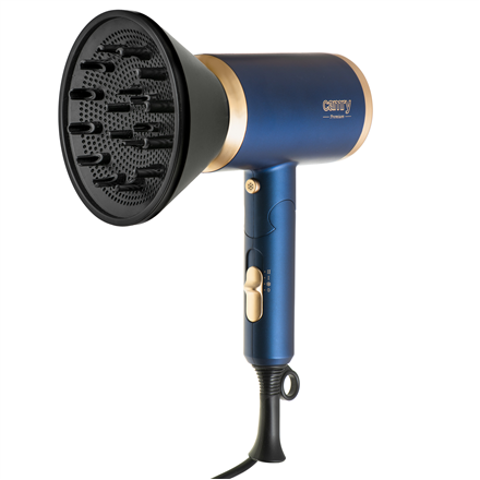 Camry Hair Dryer CR 2268 1800 W Number of temperature settings 2 Ionic function Diffuser nozzle Blue