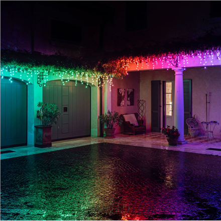 Twinkly Icicle Smart LED Lights 190 RGB (Multicolor)