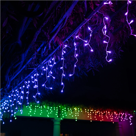 Twinkly Icicle Smart LED Lights 190 RGB (Multicolor)