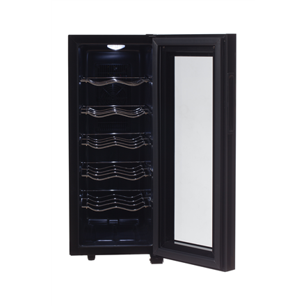 Adler Beverage Pantry AD 8083 Energy efficiency class G Free standing Bottles capacity 12 Black