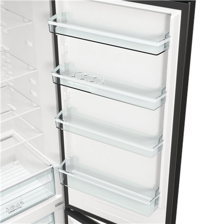 Gorenje | NRK6202EBXL4 | Refrigerator | Energy efficiency class E | Free standing | Combi | Height 2