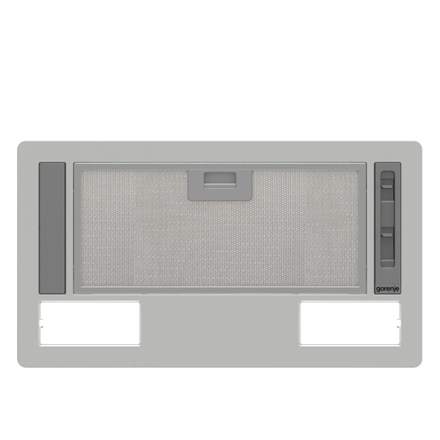 Gorenje Hood BHI611ES Telescopic Energy efficiency class D Width 53.4 cm 370 m³/h Mechanic LED Grey