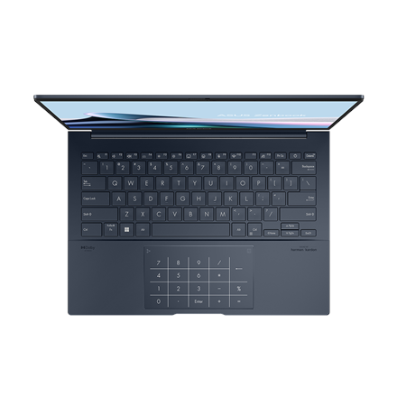 Asus | Zenbook 14 OLED UX3405MA-PP069W | Ponder Blue | 14.0 " | OLED | 3K | 2880 x 1800 pixels | Glo