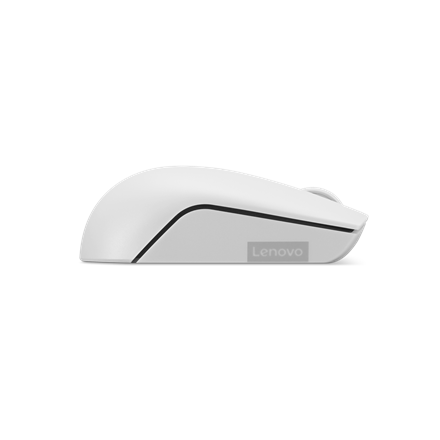 Lenovo | Compact Mouse with battery | 300 | Wireless | Cloud Grey
