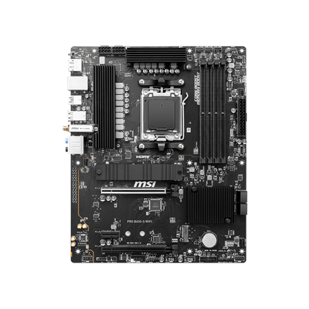 MSI PRO B650-S WIFI Processor family AMD Processor socket AM5 DDR5 Supported hard disk drive interfa