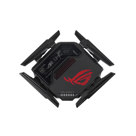 Asus | Quad-band Gaming Router (EU+UK) | ROG Rapture GT-BE98 | 802.11ax | 10/100/1000 Mbit/s | Ether